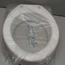 Carex Toilet Seat Riser, Elongated Raised Toilet Seat Adds 3.5 inches to Toilet Height, for Assistance Bending or Sitting, 300 Pound Weight Capacity Toilet Riser