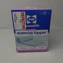 Linenspa Memory Foam Mattress Topper - 2 Inch Gel Infused Memory Foam - Plush Feel - Cooling and Pressure Relieving - CertiPUR Certified - Dorm Room Essentials - Twin XL Size