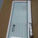 Skyflame Glass Wind Guard for Fire Pit Square, 18"x 18"x 6" Tempered Glass Flame Shield, Fire-Resistant Windscreen Set, Fits for 12-inch Outdoor fire Pit Burner pan