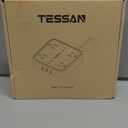 TESSAN Surge Protector Flat Extension Cord 5Ft, Flat Plug Power Strip with 4 Outlets 3 USB Ports (1 USB C), 900 Joules Protection, Multiple Wall Outlet Extender Suitable for Home Office Dorm, Grey