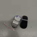 Shakas 2 PCS Mobile Phone Navigation Magnetic Bracket, 360 Degrees Rotation Adsorption-type Vehicle Air Vent Navigation Bracket, L-shaped Shockproof Cell Phone Mount, for Any Smartphone (Black)