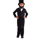 Morph Costumes Abraham Lincoln Costume For Kids - Presidents Day Halloween Outfit For Boys, Historical Dress Up, M