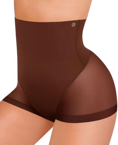 SHAPELLX Shapewear for Women Panties Tummy Control High Waisted Underwear Body Shaper Compression Briefs Large