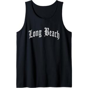 Long Beach Tank Top (Small, Black)