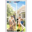 Magnetic Screen Door, Keep Bugs Out, Pet & Kid Friendly，Works with Front Doors, Sliding Doors,Fit Door Size 36 x 78 Inches White
