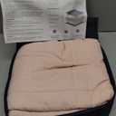 CuteKing Weighted Blanket for (7lbs, 40"x 60", Pink) Heavy Blanket for 90-100lbs, Weighted Blanket for Cooling & Heating with Premium Glass Beads, Soft Thick Blanket All-Season