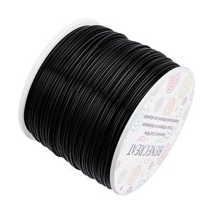 BENECREAT 20 Gauge 770FT Black Aluminum Wire Anodized Jewelry Craft Making Beading Floist Wire Colored Aluminum Garden Craft Wires for Model Craft Decoration, Gem Wrapping, Jewelry Making