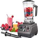 Blender Professional Countertop Blender, 2200W High Speed Smoothie Blender for Shakes and Smoothies, commercial blender with Timer, 68OZ BPA-Free Tritan Jar, Smoothie Maker BATEERUN 8 Blades (Size1)