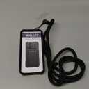 SSLOTSCASE for iPhone 17 Pro Case with Phone Lanyard Crossbody (2X Phone Tabs), Card Holder & Kickstand & Slide Camera Lens Cover & Camera Stand, Rugged Durable Case Cover for iPhone 17 Pro 5G, Black