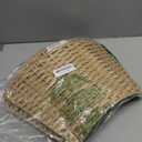 GRANNY SAYS Tree Collar for 4-7.5 ft Tree, Christmas Wicker Tree Collar, 22" D Christmas Tree Stand for Champagne Tree, Beautiful Tree Skirts, Basket for Bottom of Christmas Tree, Nature