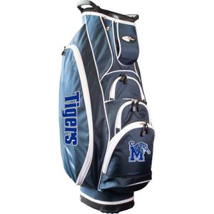 Team Golf NCAA Memphis Albatross Golf Bag Lightweight, 10-Way Club Divider, Spring Action Stand, Insulated Cooler Pocket, Velcro Glove and Umbrella Holder & Lift Assist Handles Team Golf NCAA Memphis Albatross Golf Bag Lightweight, 10-Way Club Divider, Spring Action Stand, Insulated Cooler Pocket, Velcro Glove and Umbrella Holder & Lift Assist Handles