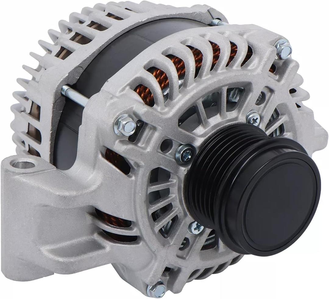 Alternator Replacement ALM3587 Compatible with Jeep Cherokee 14-19 2.4L, for Compass 17-22, for Renegade 15-21,for Dodge Dart 13-16,for Chrysler 200 2.4L 15-17,12V 160A 6-Groove