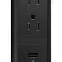 2 x Pop Up Electrical Outlet for Countertop, Recessed Power Strip with 3 AC Outlet & 2 USB Ports,2.5" Hole Pull Pop Up Socket Hidden Outlets, Pop Out Power Outlet for Kitchen Counter Conference Desk