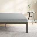 Novilla King Box Spring, 4-Inch Metal King Size Box Spring Supports for All Types of Mattress/Extra-Strong Support & Non-Slip, No Noise, Easy Assembly