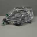 Universal Showering 1.75 GPM Single Function Modern Rain Shower Head and Hand Shower Combo with Adjustable Extension Arm and Touch-Clean Nozzles - Matte Black