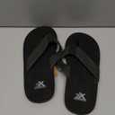 Zeroxposur Women's Flip-Flops, Outdoor Footwear, Liquorice, Kids Size 2/3