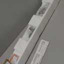 FELIDESIGN Curtain Track, Ceiling Curtain Track for Room Divider, Ceiling Mount Rail Set with Roller Hooks, White, 3ft - 6ft