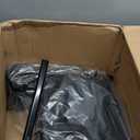 Collapsible Folding Wagon Cart, 350LBS Utility Large Capacity Cart Foldable Wagon with All Terrain Wheels, Grocery Wagons Carts for Garden Shopping Sports Camping, Black (100L)