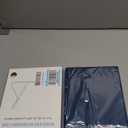 Harvopu Compatible for iPad 11th 10th Generation Case with Keyboard, Folio Cover with Pencil Holder, Multi-Touch Trackpad, 7 Color Backlit, Detachable Keyboard for iPad (A16) 11th/10th Gen (Navy Blue)