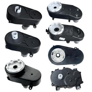 12Volt 24Volt Steering Wheel Motor Gearbox for Kid's Power Wheels Ride on Toys Car Upgrade,Children Trail Gear Power Steering Wheel Motor Replacement Parts Accessories,12V&18V&20V&24V (24V NO.2)