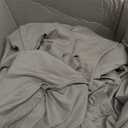 Bare Home Bedding Duvet Cover Queen Size - Premium 1800 Super Soft Collection - Lightweight, Cooling Duvet Cover - Soft Breathable Bedding (Queen, Taupe) (09 - Taupe (No Comforter))