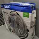 Lasko Wind Machine Fan, Air Circulator Fan with 3 Speeds, 20" Model 3300, Gray