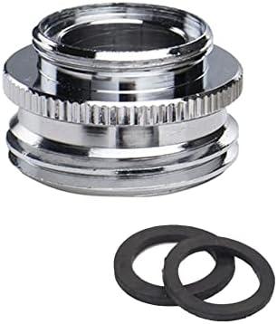 Multi-Thread Faucet Adapter to Garden Hose Adapter, 13/16" Male Kitchen Sink Faucet Tap Aerator to GHT3/4" Garden Hose Thread Connector (Pack of 1)