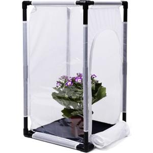 RESTCLOUD 30" Large Monarch Butterfly Habitat Cage, Outdoor Insect Mesh Cage Terrarium 16.5" x 16.5" x 30"