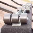 Dutton-Lainson Company 6388 5' Galvanized Roller Bunk