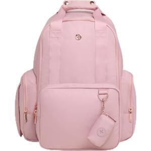 Huggies Signature Hug Pack Diaper Backpack, Bridal Rose, O/S