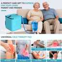 Cold Therapy Machine, Programable Ice Therapy Machine for Knee Replacement, USB Powered, Post-Surgery Recovery, ACL, Pain Relief, for Sports Injuries, Sprains, Reduce Swelling, Knee Pad