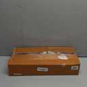 Autumn Alley 5 PC Matte Black Modern Bathroom Accessories Set, Wall Mounted - Towel Rack, Hand Towel Ring, Industrial Toilet Paper Holder, and 2 Towel Robe Hook for Bathroom Hardware Set