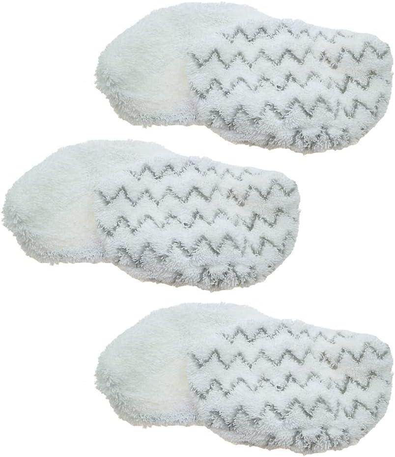 Ronsit Steam Mop Pads Compatible with Bissell 1252 1543 1632 1652 1132 1530 11326 1606670 Symphony Hard Floor Vacuum Steam Series, Fit for Powerfresh 2747A 1606670 Vac & Steam Mop (6)