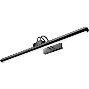 26" Wireless Picture Lights, Rechargeable Battery Art Display Light with Remote Control, Dimmable/Timer Off Dartboard Light, 3 Lighting Modes Full Metal Painting Display Lights (Black, Pack of 1)