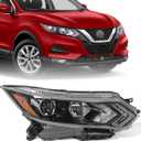 Huray Headlight Assembly Fit for Nissan Rogue Sport 2020 2021 2022 RH OE Factory Projector Headlamp Replacement for NI2503279 260106MR0A Right Passenger Side
