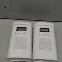 2 Packs Combination Gas & Carbon Monoxide Detector, Plug in Carbon Monoxide Alarm & Natural Gas Detector,Propane,Methane,with Backup 9V Battery Feature, Digital Display, for Home, Apartment, RV