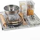 HOLDN STORAGE Pull Out Cabinet Organizer, Heavy Duty Caddy w/Lifetime  26W x 21D - Requires At Least 27-1/4 Cabinet Opening, Steel Metal Cabinet Drawers Slide Out, Chrome