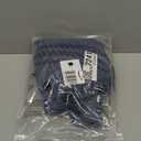 Jayscreate Women's Knit Ruffle Layered Dress Pocket 2025 High-Waisted Spring Fall V Neck Long Sleeve Business Work Dress (Large)