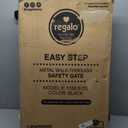 Regalo Safety 29-38.5" Baby Gate for Doorways & Bottom of Stairs, Pressure Mounted Baby Gate with Door for Babies, Toddlers & Pets, Tested & Safe for 30 Years, American Designed, American Owned, Black
