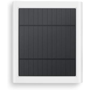 Solar Panel for Ring Camera, 4W Solar Charger Compatible with Rings Spotlight &Stick Up Outdoor Cam Battery, 10ft Long Cable with USB-C to Ring Barrel Plug Adapter (White)