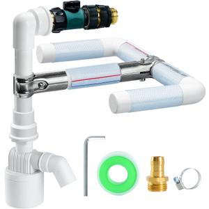 Pool Water Leveler, Briidea Automatical Water Level Controller, Pool Sentry with Two Kinds of 3/4'' Hose Connector for Flow Control, 0-110psi