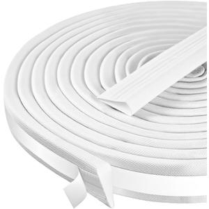 118 Weather Stripping Door Seal, Wedge Shape Foam Seal Strip Soundproofing Frame Winter Insulation Tape for Exterior Front Door Noise Cancelling Window Insert Weatherproof Insulation for Doos