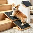 Adjustable Dog Ramp for Stairs - 6 Pack, Dog Stairs for Small Dogs