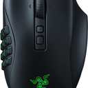 Razer Naga V2 Pro Mouse Right-Hand Rf Wireless + Bluetooth + USB, W128281627 (Rf Wireless + Bluetooth + USB Type-C Optical 30000 Dpi)