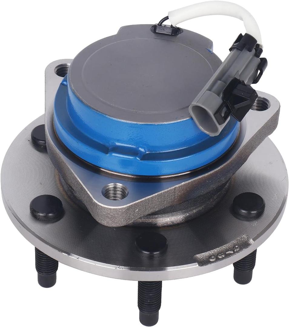 Autoround 513197 Front/Rear Wheel Bearing and Hub Assembly Fit for Cadillac CTS 04-07 SRX (RWD) 04-09 STS 05-11, Chevy Uplander FWD 06-09, Pontiac Montana 07-09, Buick Terraza FWD 06-07, 6 Lug w/ABS