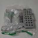 Non-Slip Folding Step Stool, Sturdy Safe Enough - Holds up to 300 Lb - 11 inch Footstool for Adults or Kids, Folding Ladder Storage/Opens Easy, for Kitchen, Toilet, Camping (Light Grey, 11'')