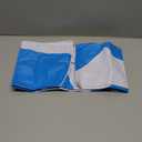 47.24 Inch Jumbo Inflatable Pool Floats Blue and White Striped Pool Rings Swimming Inflatable Tube for Adult Women Summer Beach Bachelorette Wedding Decor