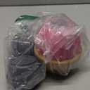 Frozen Treat Dispensing Dog Toy for Aggressive Chewers, Indestructible Chew Toys, Slow Puzzle Feeder for Small Medium Large Breed to Keep Them Busy, Reduces Anxiety, Easy to Clean, Pink