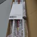 RENGENG Light Up Sword, 40 Inches Rechargeable Pre-Assembled Plastic Replica Anime Sword with Belt & Stand & Spinner (3 Piece-kitetsu+shusui+wado)