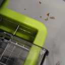 Ourokhome Food Chopper Manual Hand with Container, Mandolin Vegetable Slicer Onion Dicer with 8 Blades, Veggie Shredder for Potato, Tomato, Essential Kitchen Gadgets (8 in 1, Gray) (Green)